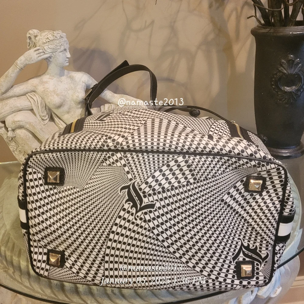 L.A.M.B. by Gwen Stefani Broadgate Samburu Hobo Bucket Bag Designer #71 - Picture 12 of 13
